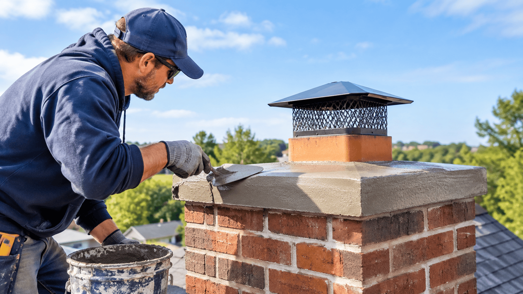 Repair a Chimney Crown