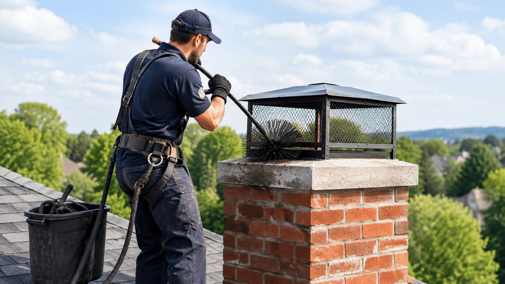 sweep chimney